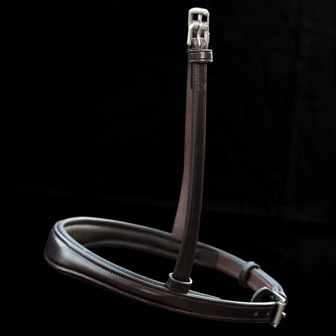 Henry James Cavesson Noseband - Havana Brown - Cob