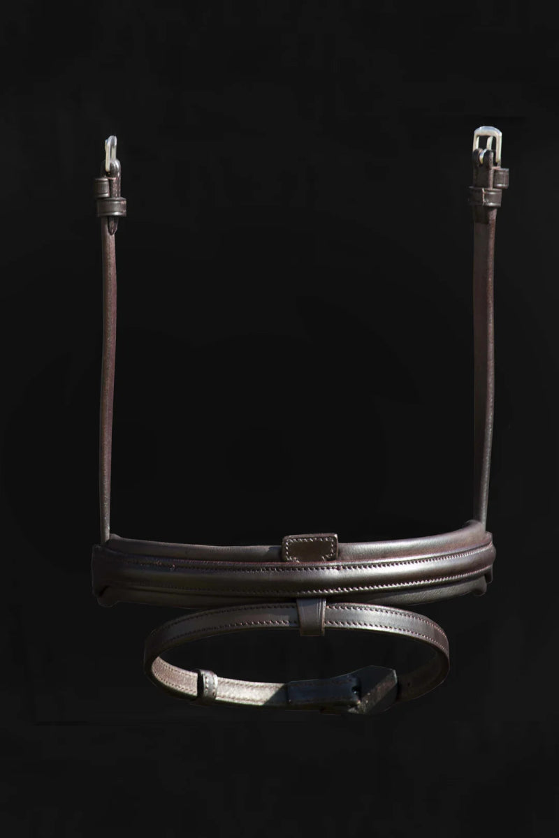 Henry James Comfort Flash Noseband - Havana Brown - Cob