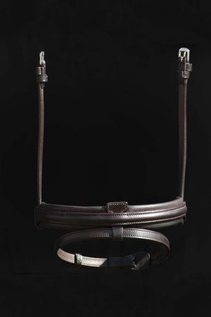 Henry James Comfort Flash Noseband - Havana Brown - Cob