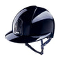 KEP Smart Riding Helmet - Polish Finish - Polo Peak - Navy - Medium (52cm-58cm)