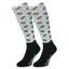 LeMieux AW24 Footsie Socks - Christmas Puddings - Adult