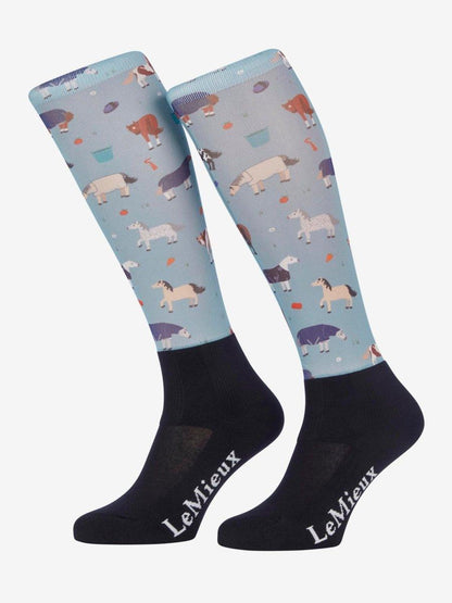 LeMieux AW24 Footsie Socks - Mini Pony - Adult