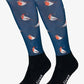 LeMieux AW24 Footsie Socks - Robins - Adult