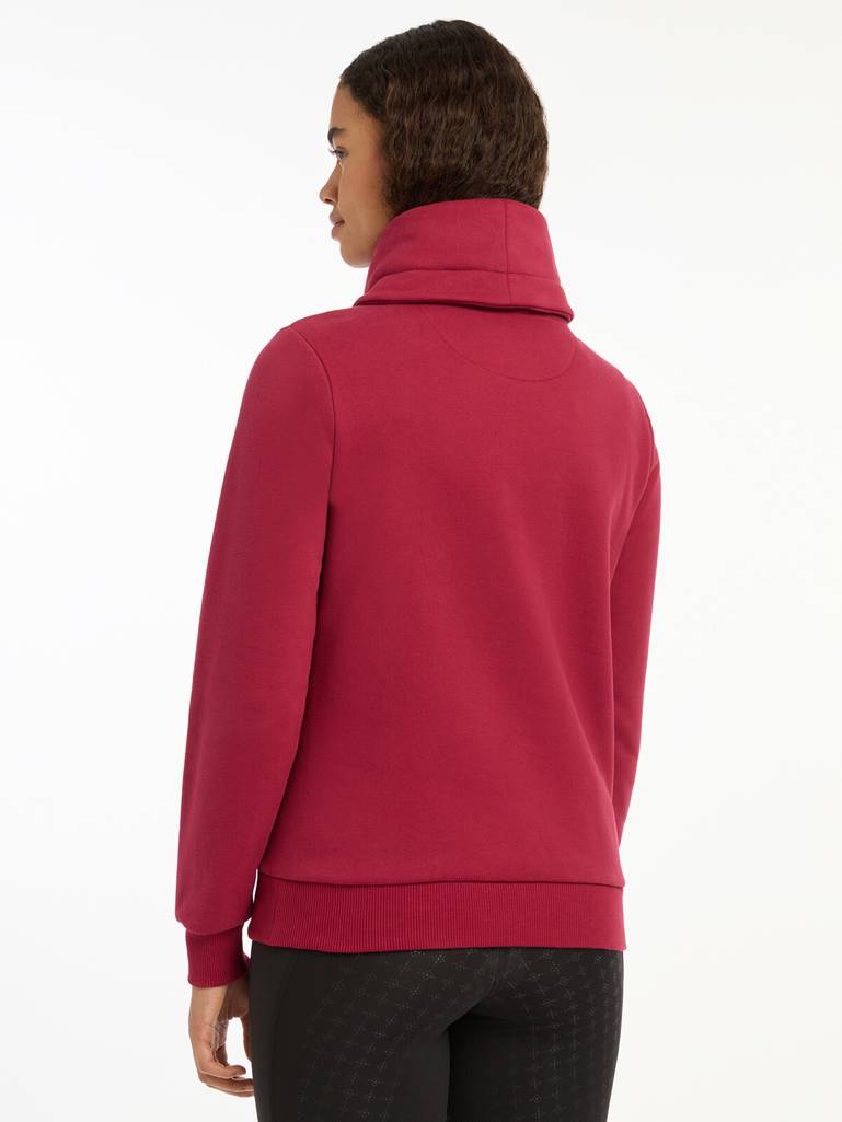 LeMieux AW24 Ladies Adele Funnel Neck Sweat - Ginger - UK 6