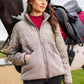 LeMieux AW24 Ladies Alissa Hybrid Fleece - Ash - UK 6