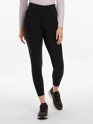 LeMieux AW24 Ladies Amy Brushed Breggings - Black - UK 6