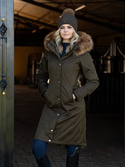 LeMieux AW24 Ladies Anya Waterproof Riding Coat - Alpine - UK 6