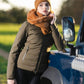 LeMieux AW24 Ladies Brooke Waterproof Hybrid Jacket - Alpine - UK 8