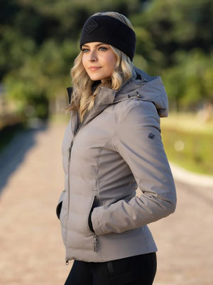 LeMieux AW24 Ladies Brooke Waterproof Hybrid Jacket - Ash - UK 6