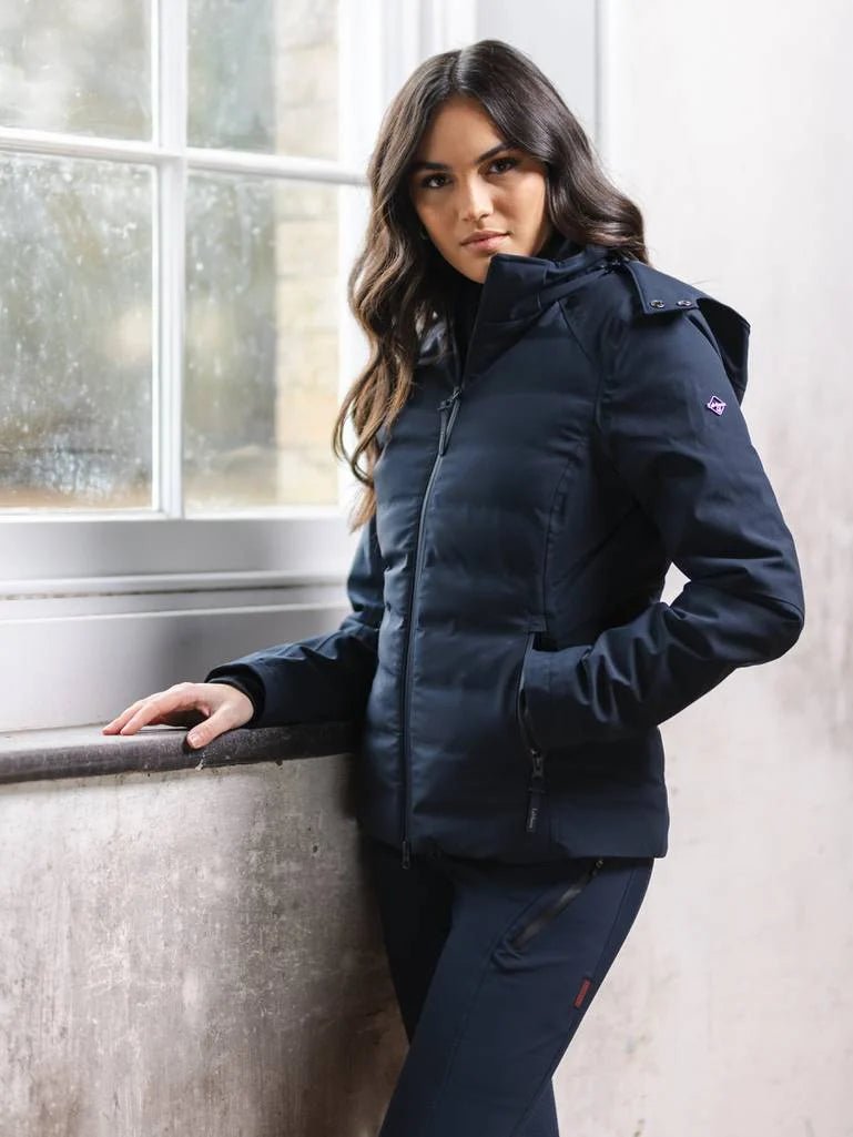 LeMieux AW24 Ladies Brooke Waterproof Hybrid Jacket - Navy - UK 6