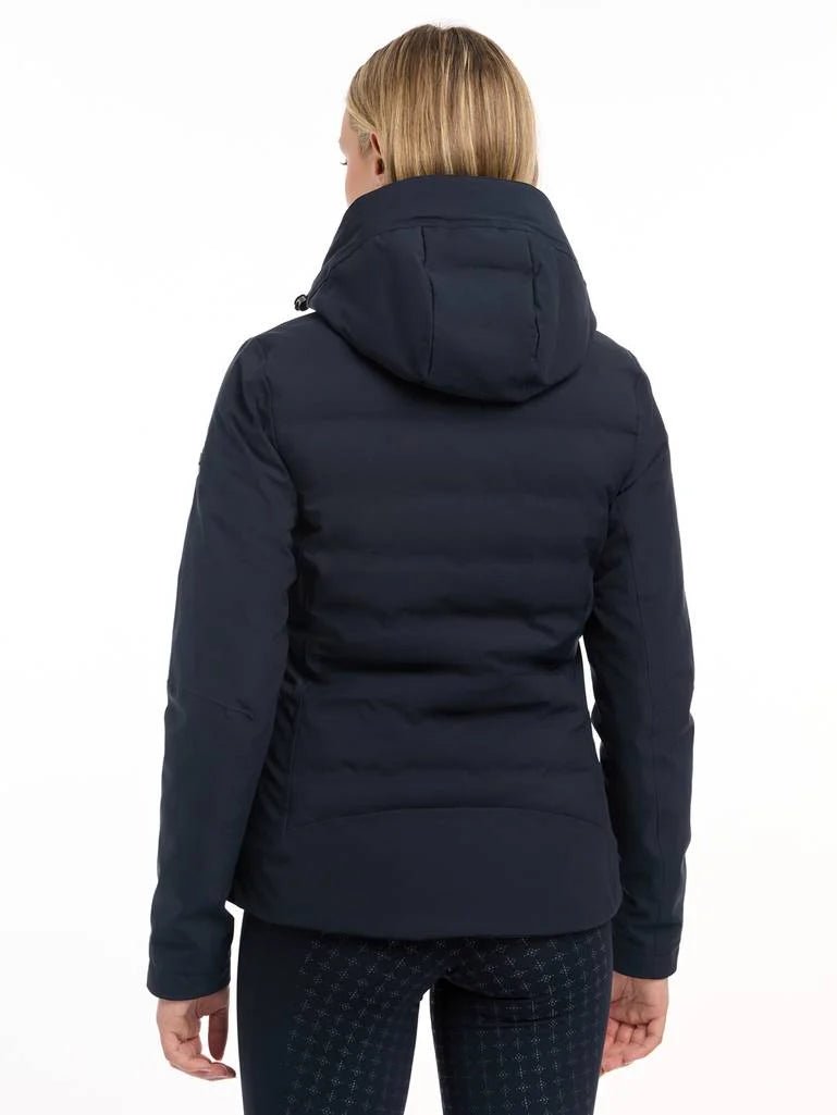 LeMieux AW24 Ladies Brooke Waterproof Hybrid Jacket - Navy - UK 6