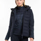 LeMieux AW24 Ladies Brooke Waterproof Hybrid Jacket - Navy - UK 6