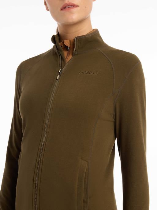 LeMieux AW24 Ladies Faye Fleece Zip Through - Alpine - UK 8