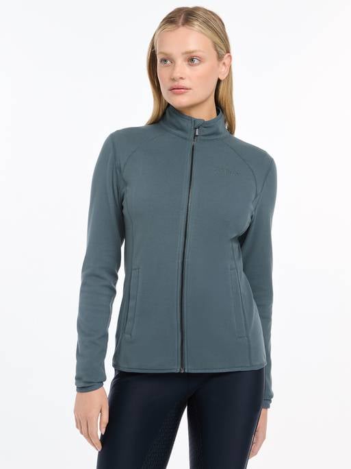 LeMieux AW24 Ladies Faye Fleece Zip Through - Ember - UK 6