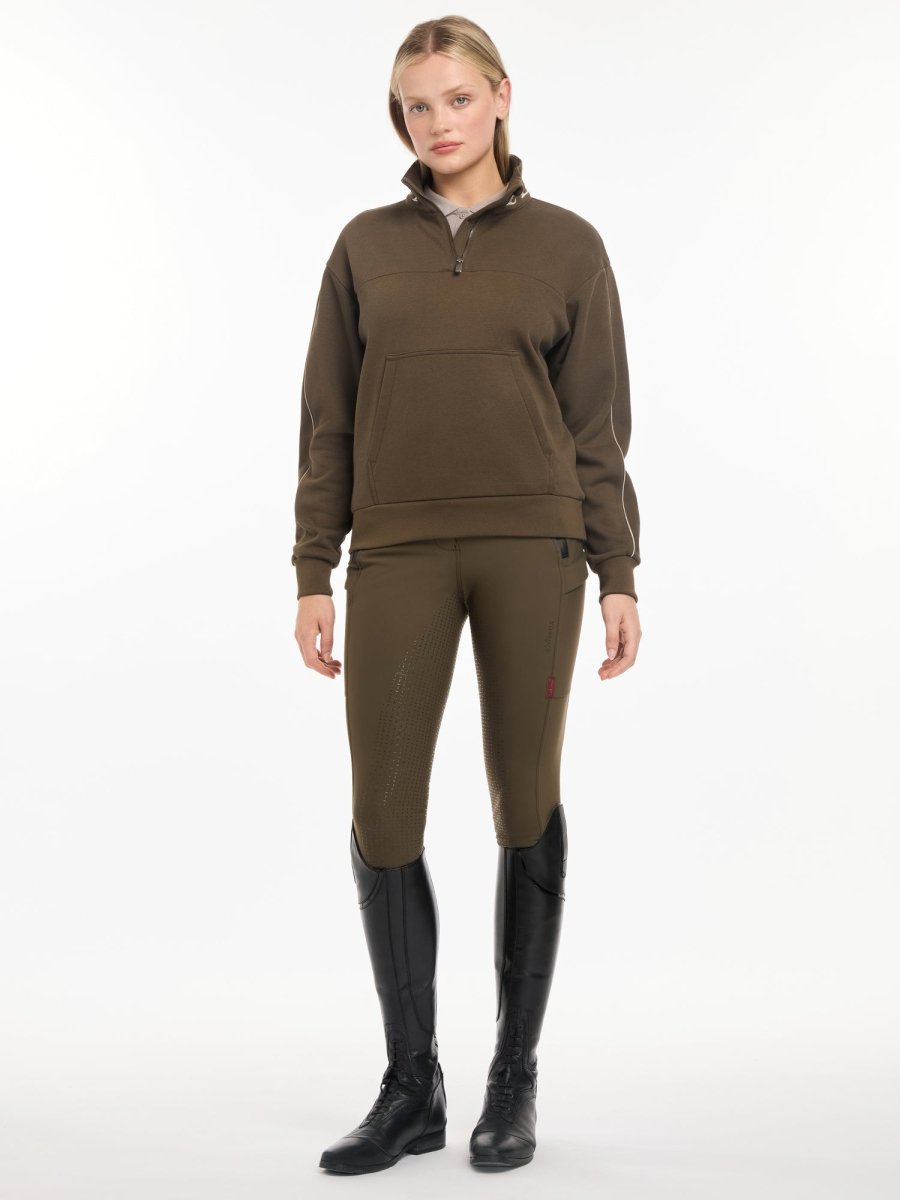 LeMieux AW24 Ladies Kali Quarter Zip Sweat - Alpine - UK 6