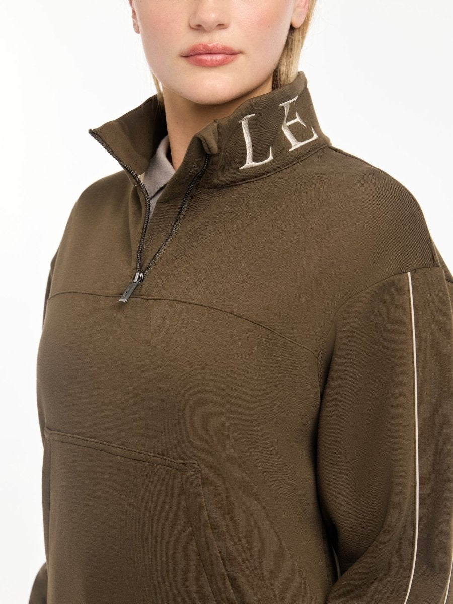 LeMieux AW24 Ladies Kali Quarter Zip Sweat - Alpine - UK 6