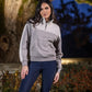 LeMieux AW24 Ladies Kali Quarter Zip Sweat - Petrol/Blue - UK 6