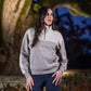 LeMieux AW24 Ladies Kali Quarter Zip Sweat - Petrol/Blue - UK 6