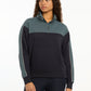 LeMieux AW24 Ladies Kali Quarter Zip Sweat - Petrol/Blue - UK 6