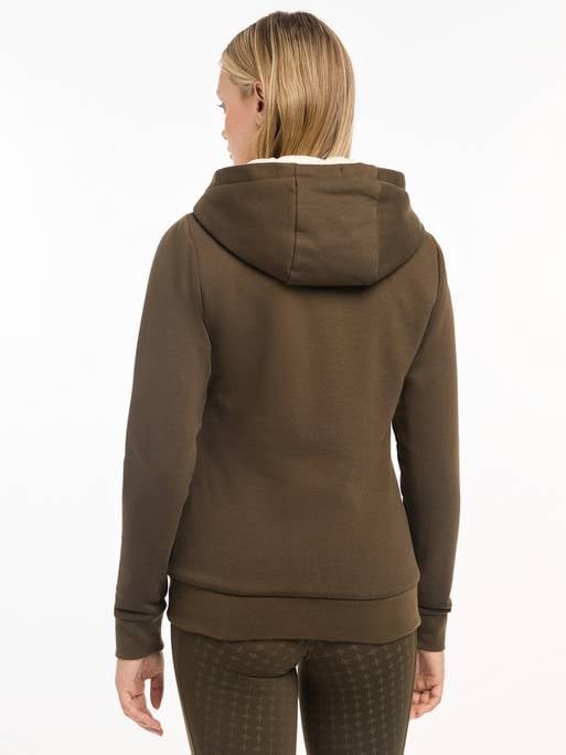 LeMieux AW24 Ladies Leia Lined Hoodie - Cinder - UK 6