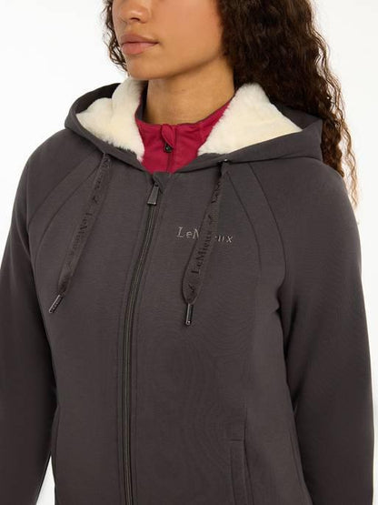 LeMieux AW24 Ladies Leia Lined Hoodie - Cinder - UK 6