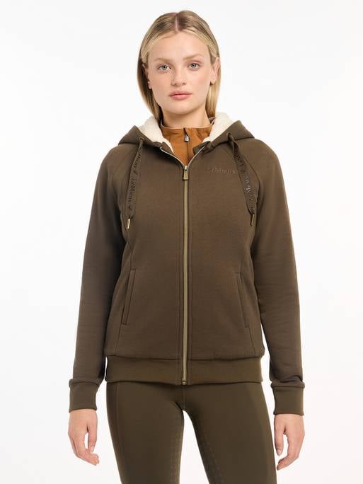 LeMieux AW24 Ladies Leia Lined Hoodie - Cinder - UK 6