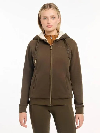 LeMieux AW24 Ladies Leia Lined Hoodie - Cinder - UK 6