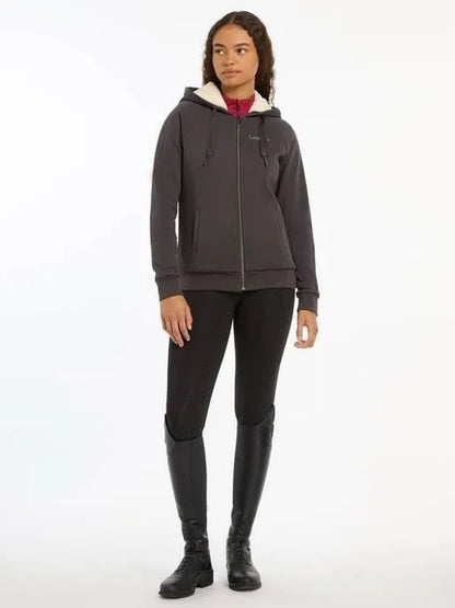 LeMieux AW24 Ladies Leia Lined Hoodie - Cinder - UK 6