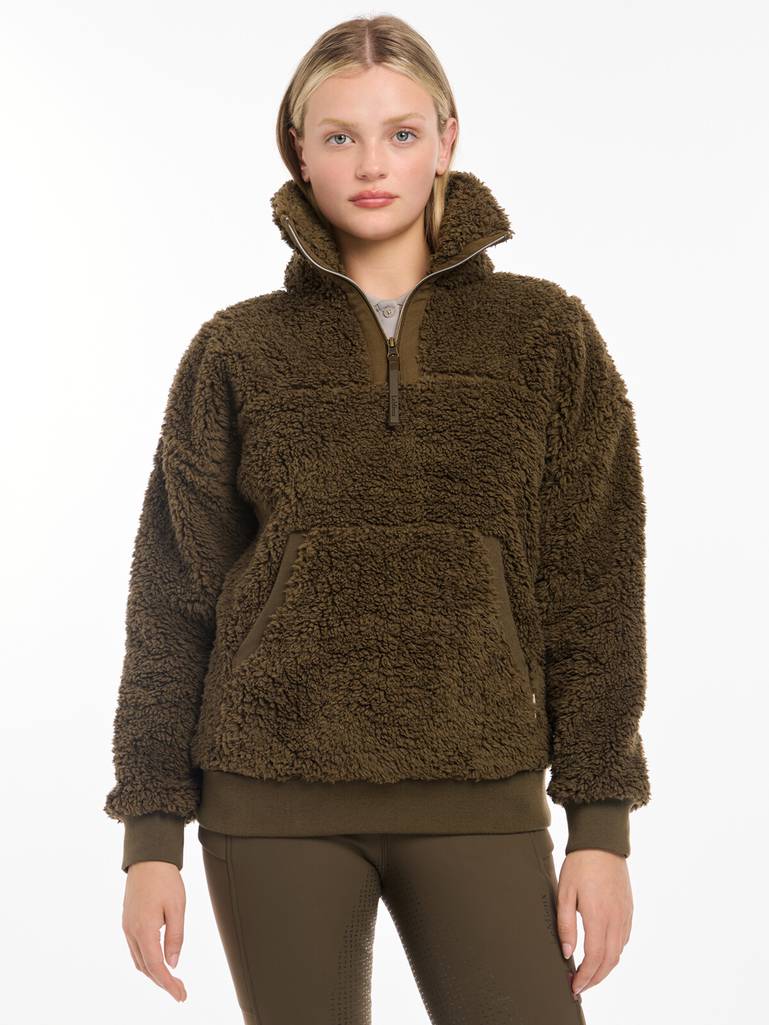 LeMieux AW24 Ladies Tara Teddy Fleece - Alpine - UK 8