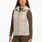 LeMieux AW24 Ladies Tilly Hooded Puffer Gilet - Ash - UK 6