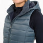 LeMieux AW24 Ladies Tilly Hooded Puffer Gilet - Petrol - UK 6