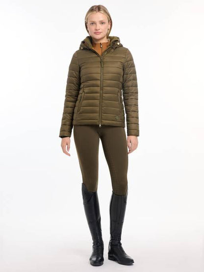 LeMieux AW24 Ladies Tilly Hooded Puffer Jacket - Alpine - UK 6