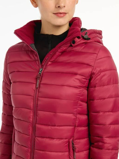 LeMieux AW24 Ladies Tilly Hooded Puffer Jacket - Ember - UK 6