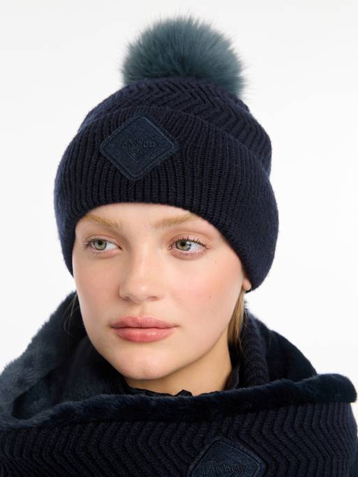 LeMieux AW24 Lila Beanie - Navy - One Size