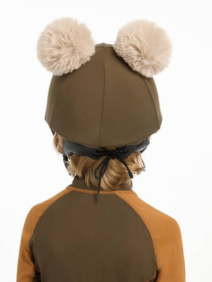 LeMieux AW24 Mini Double Pom Hat Silk - Alpine - One Size