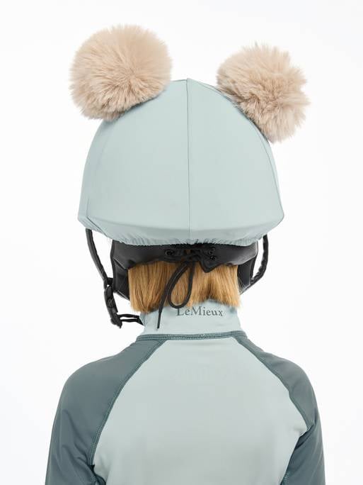 LeMieux AW24 Mini Double Pom Hat Silk - Alpine - One Size