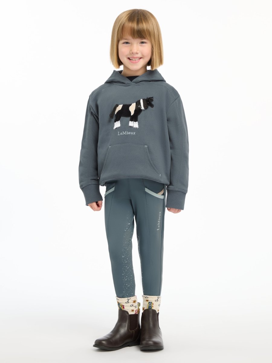 LeMieux AW24 Mini Romi Hoodie - Petrol - 3 - 4 years