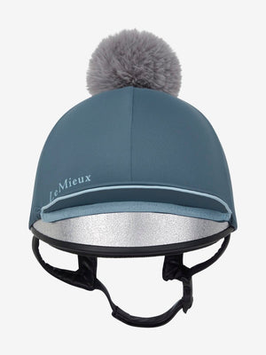 LeMieux AW24 Pippa Hat Silk - Petrol - One Size