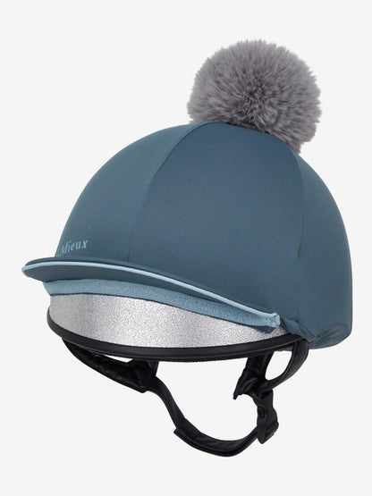 LeMieux AW24 Pippa Hat Silk - Petrol - One Size