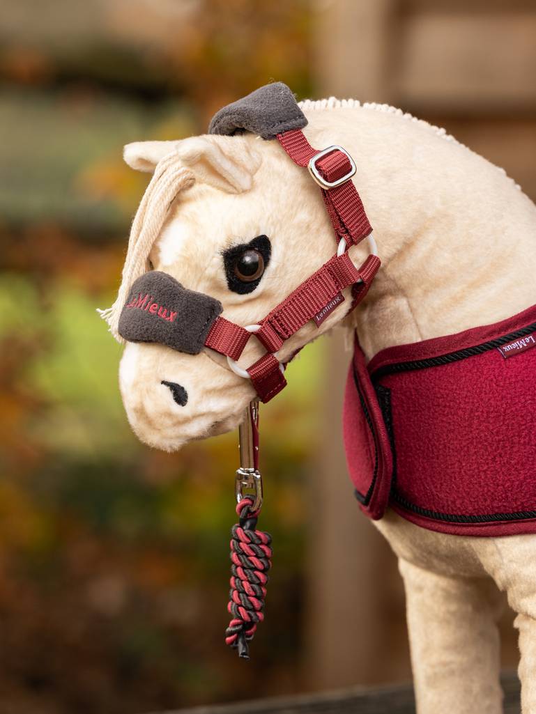 LeMieux AW24 Toy Pony Vogue Headcollar & Leadrope - Ember - 