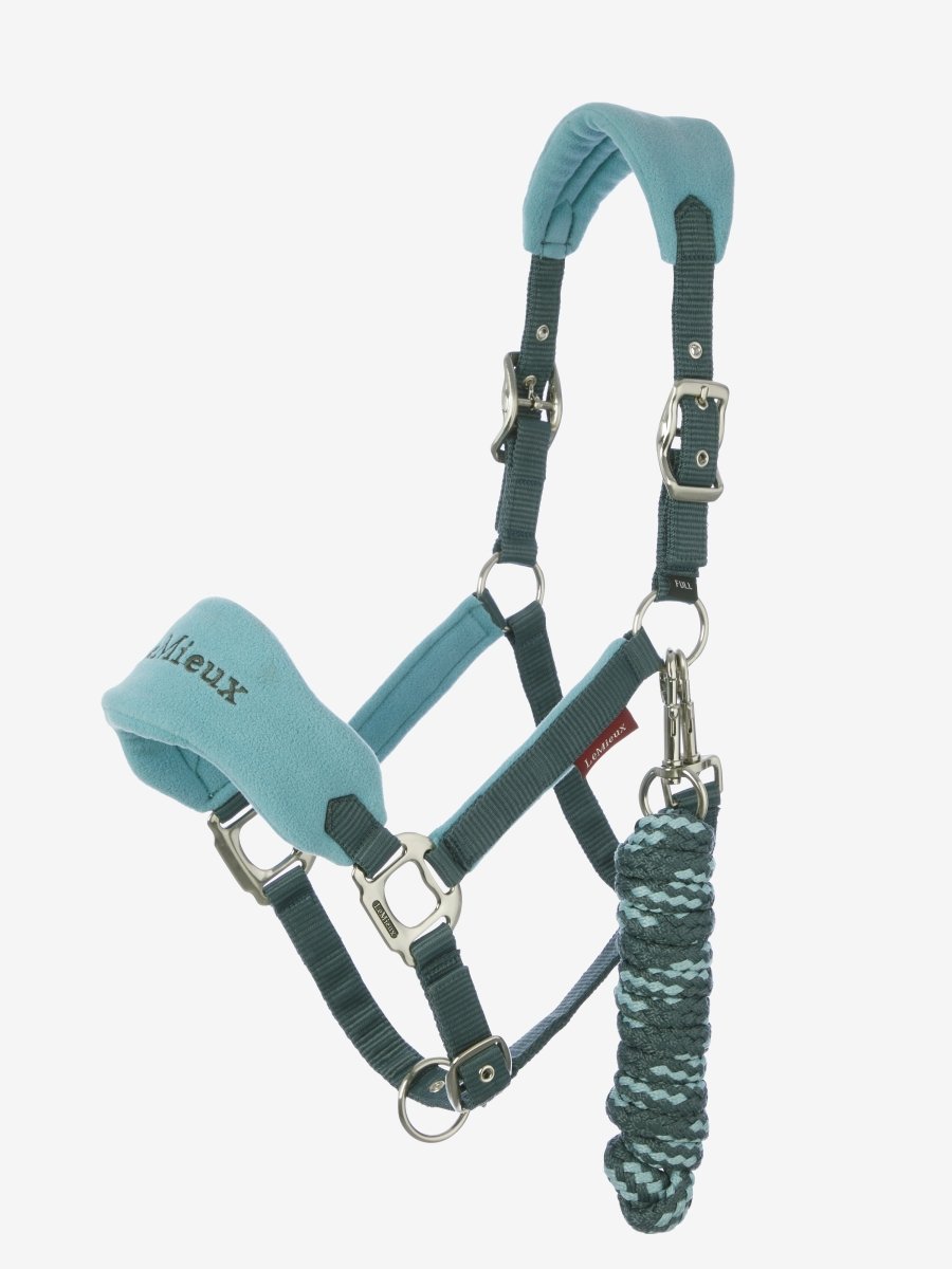 LeMieux AW24 Vogue Headcollar & Leadrope - Petrol - Pony