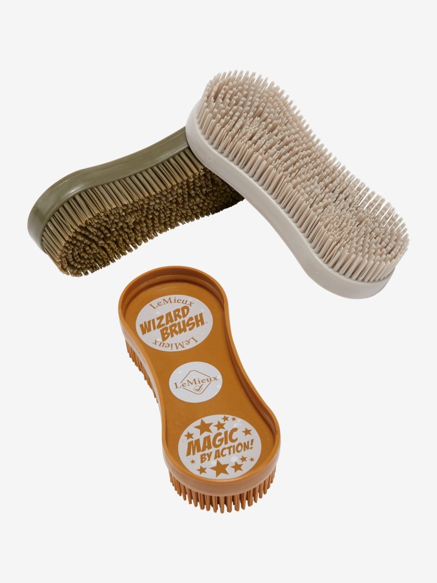 LeMieux AW24 Wizard Brush Trio - Ginger/Alpine/Stone - One Size