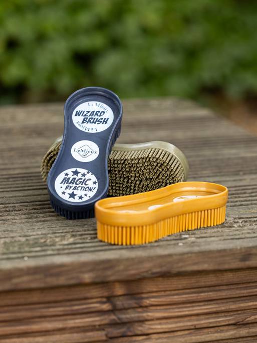 LeMieux AW24 Wizard Brush Trio - Ginger/Alpine/Stone - One Size