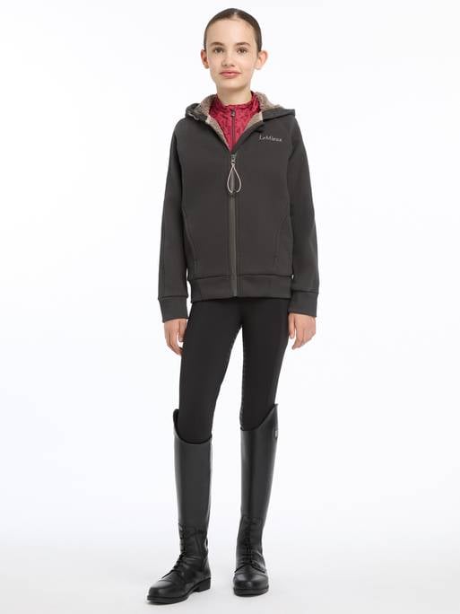 LeMieux AW24 Young Rider Hollie Lined Hoodie - Cinder - 7 - 8 years