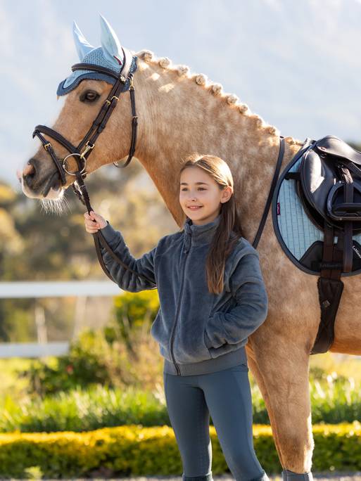 LeMieux AW24 Young Rider Libby Fleece - Petrol - 7 - 8 years