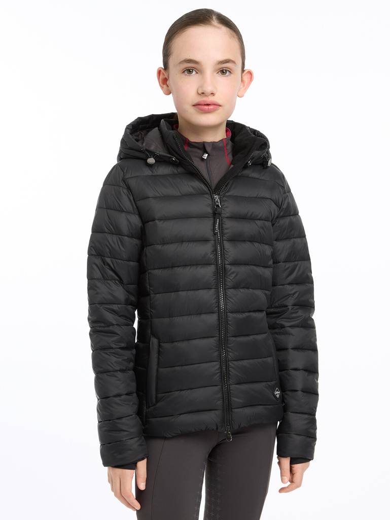 LeMieux AW24 Young Rider Milly Puffer Jacket - Black - 07 - 08 Years