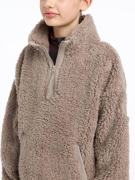 LeMieux AW24 Young Rider Tia Teddy Fleece - Ash - 7 - 8 years