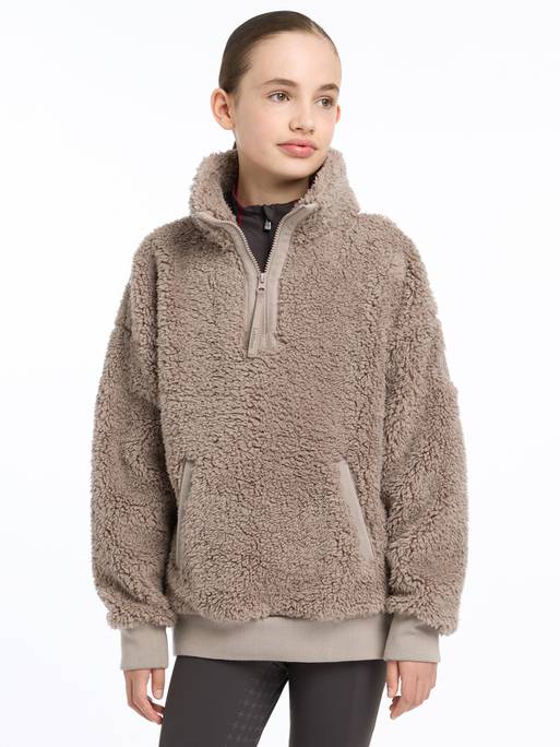 LeMieux AW24 Young Rider Tia Teddy Fleece - Glacier - 7 - 8 years