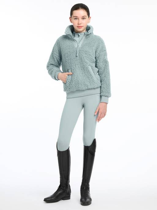 LeMieux AW24 Young Rider Tia Teddy Fleece - Glacier - 7 - 8 years