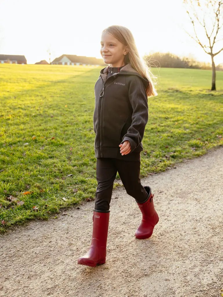 LeMieux AW24 Young Rider Ultra Stride Wellies - Ember - UK Child 13